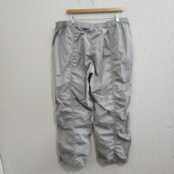 Divided by H&M gray cargo pants low rise baggy Y2K streetwear size 18 - Picture 3 of 14